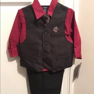 Jonathan Strong Toddler 3 Piece Suit 18 Months NWT